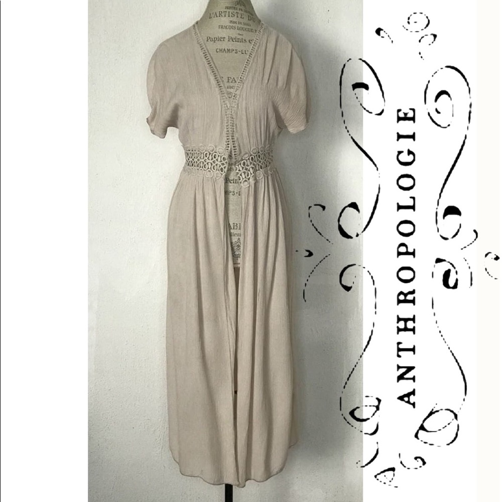 Anthropologie Wrap Dress By Lavender Field Size M